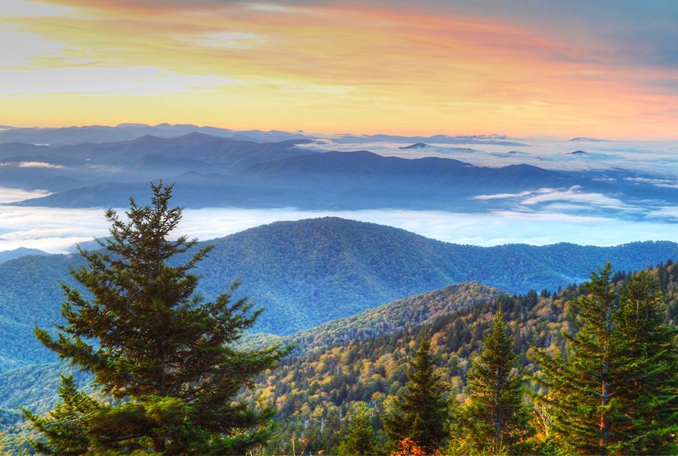11. Great Smokey Mountains National Park \u2013 Tennessee, North Carolina