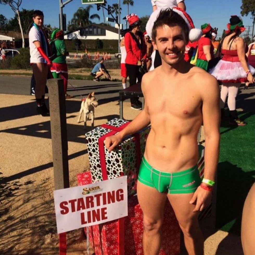 17th Annual Santa Speedo Run