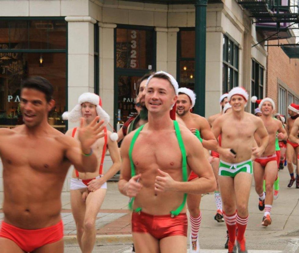 17th Annual Santa Speedo Run
