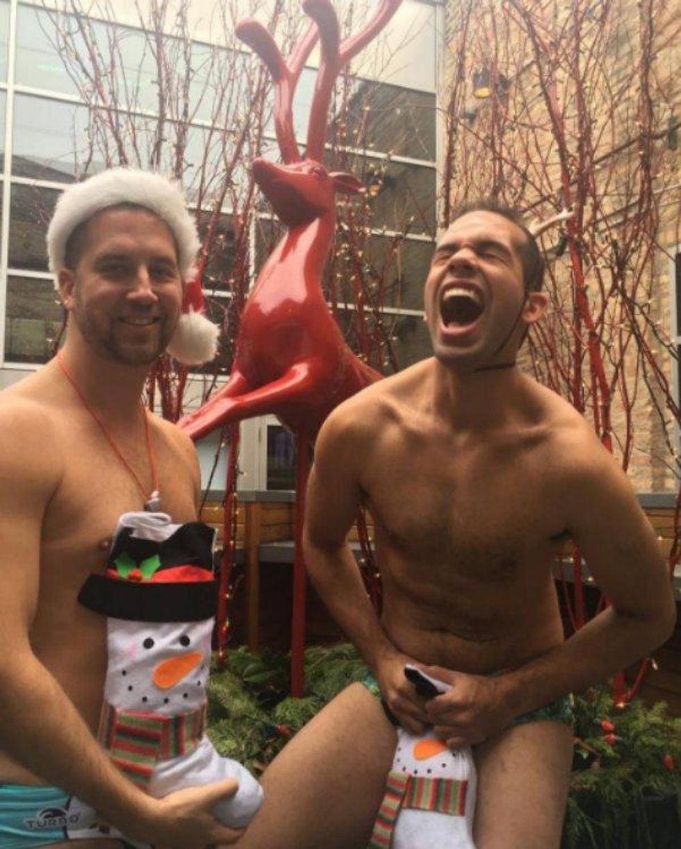 17th Annual Santa Speedo Run