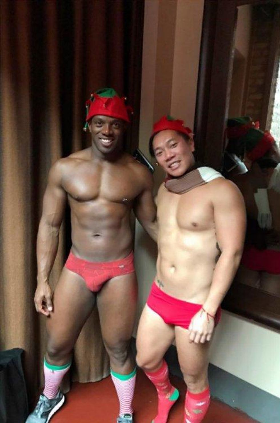 17th Annual Santa Speedo Run