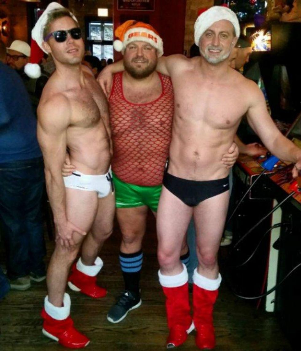 17th Annual Santa Speedo Run