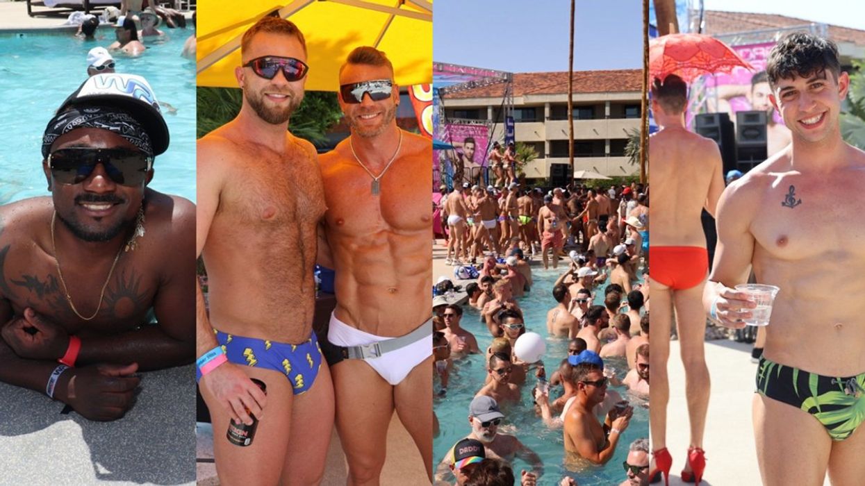 25 Thirsty Pool Party Pics from White Party Palm Springs 2022