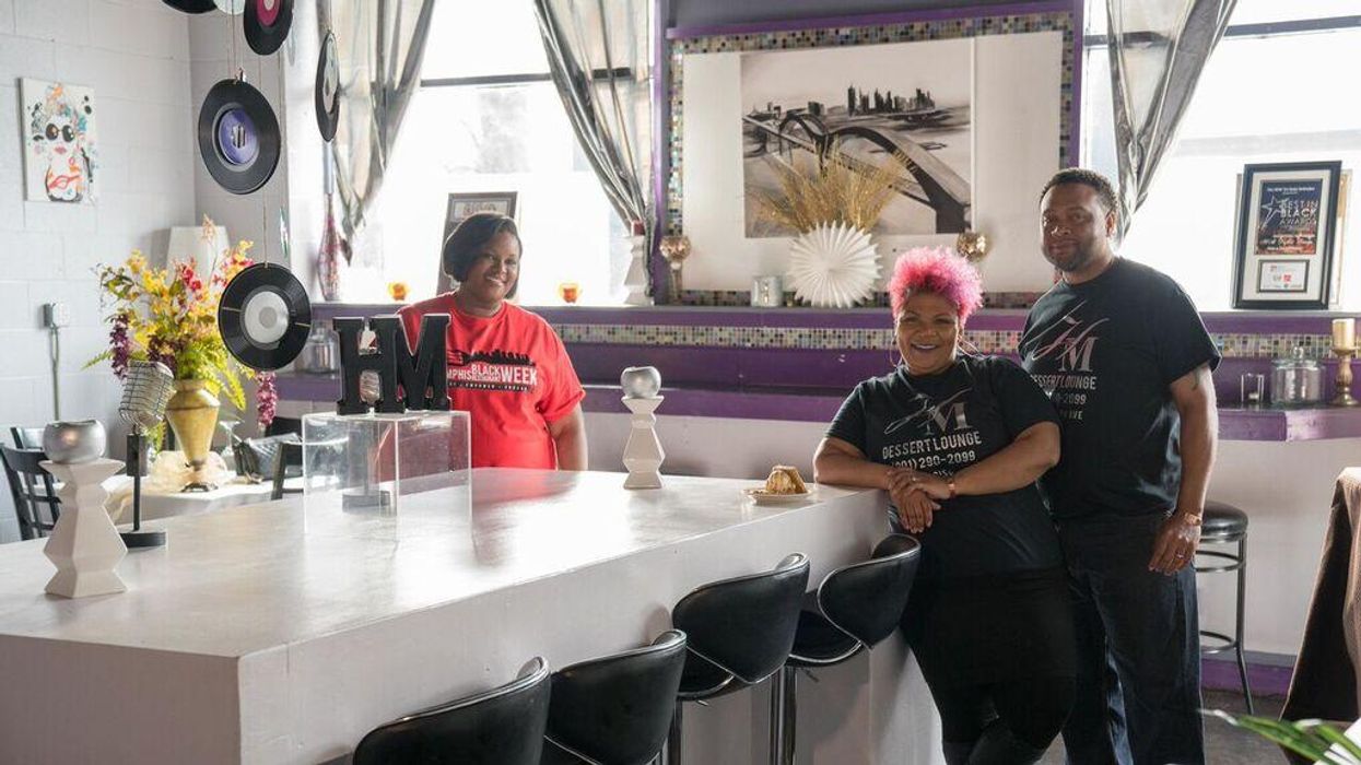 3) HM Dessert Lounge Owners and Cynthia Daniels (Fran Mosley and Cassius Mosley)