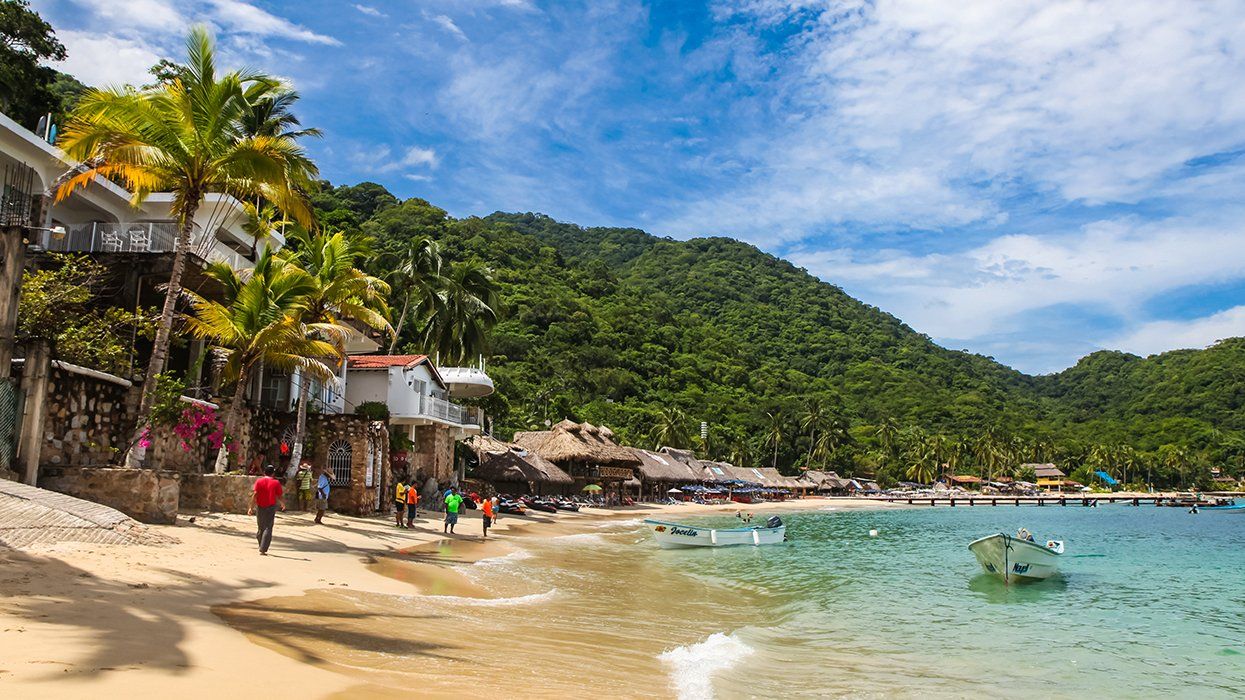 A beach in Puerto Vallarta. Experts say travel to Mexico is still say if you stay away from the no-travel areas.