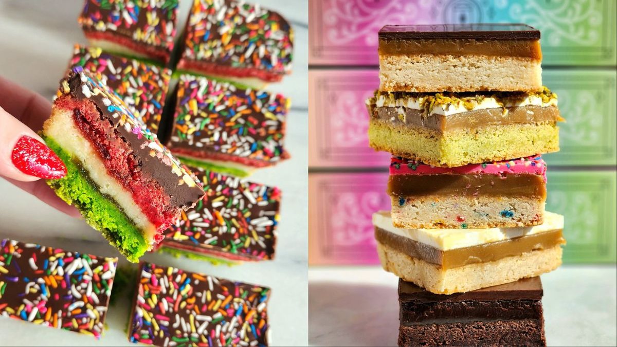 A portion of the sales of the Rainbow Shortbread and Pride Millionaire's Shortbread go to support LGBTQ+ causes