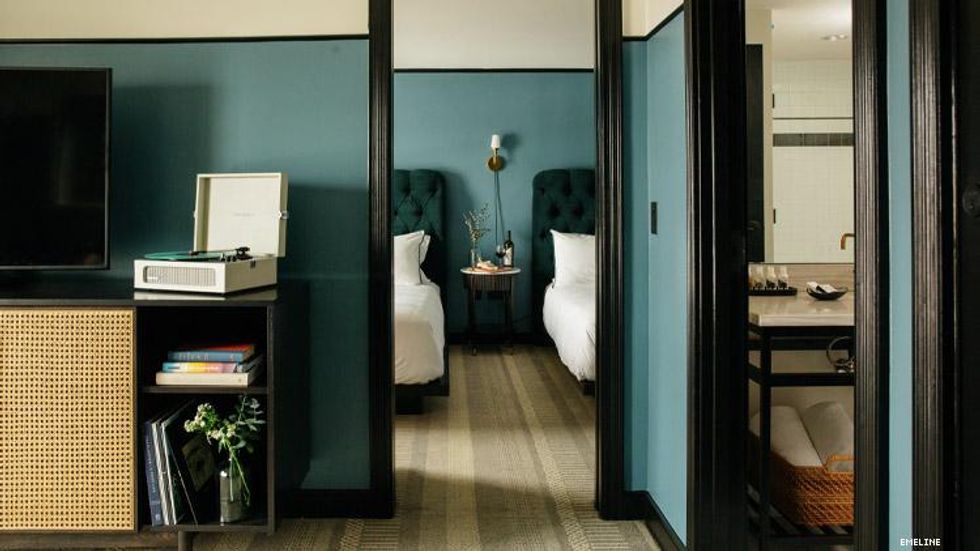 a suite at Charleston's Emeline