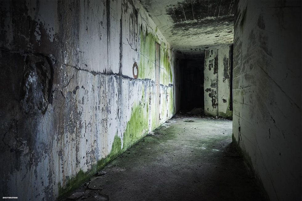 Abandoned German WWII bunker