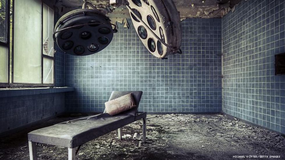 Abandoned Soviet-era hospital in Germany