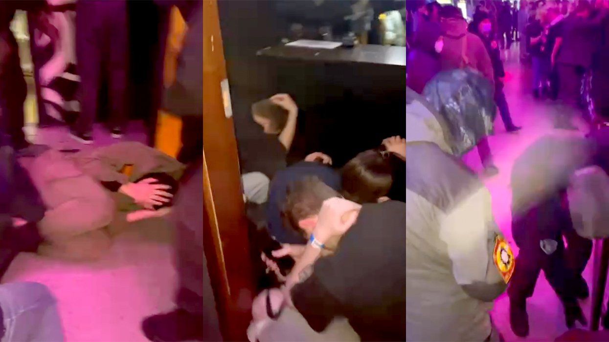 Abused afraid people Russian police Nightclub Raid Drag Queen Show