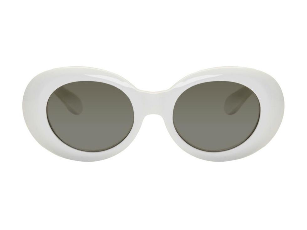 Acne Studios White Mustang Sunglasses