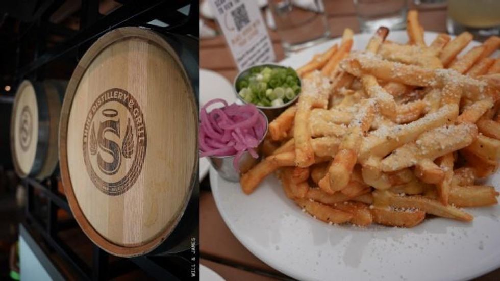 Amazing Race Winners Take a Tour of Proudly Weird and Queer Portland; Here They Dine at Shine Distillery and Grill