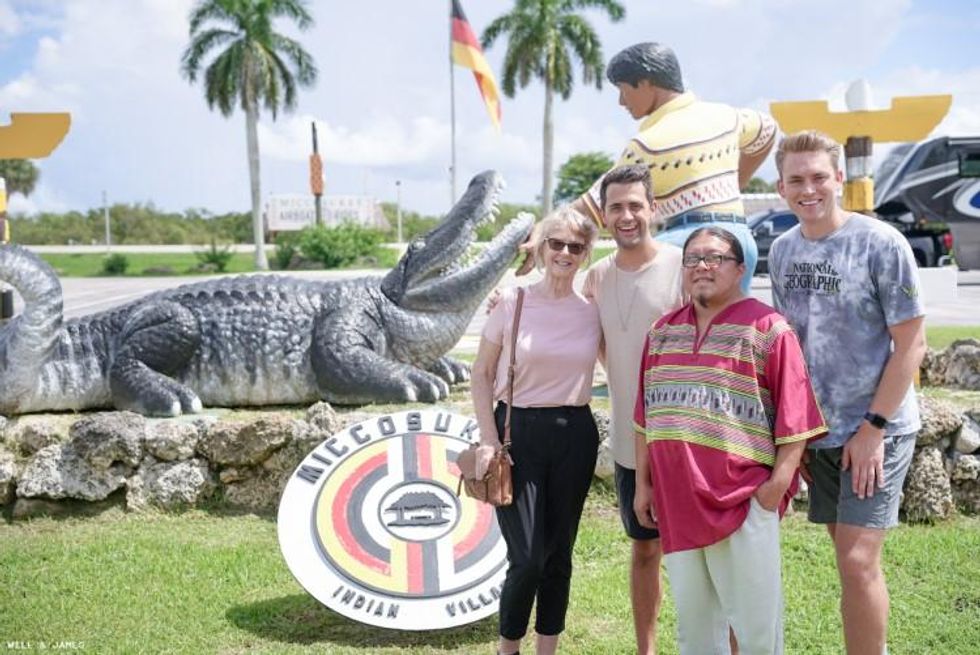 Amazing Race Winners Will & James Visit Miami with Out Traveler as They Get Back OUT There