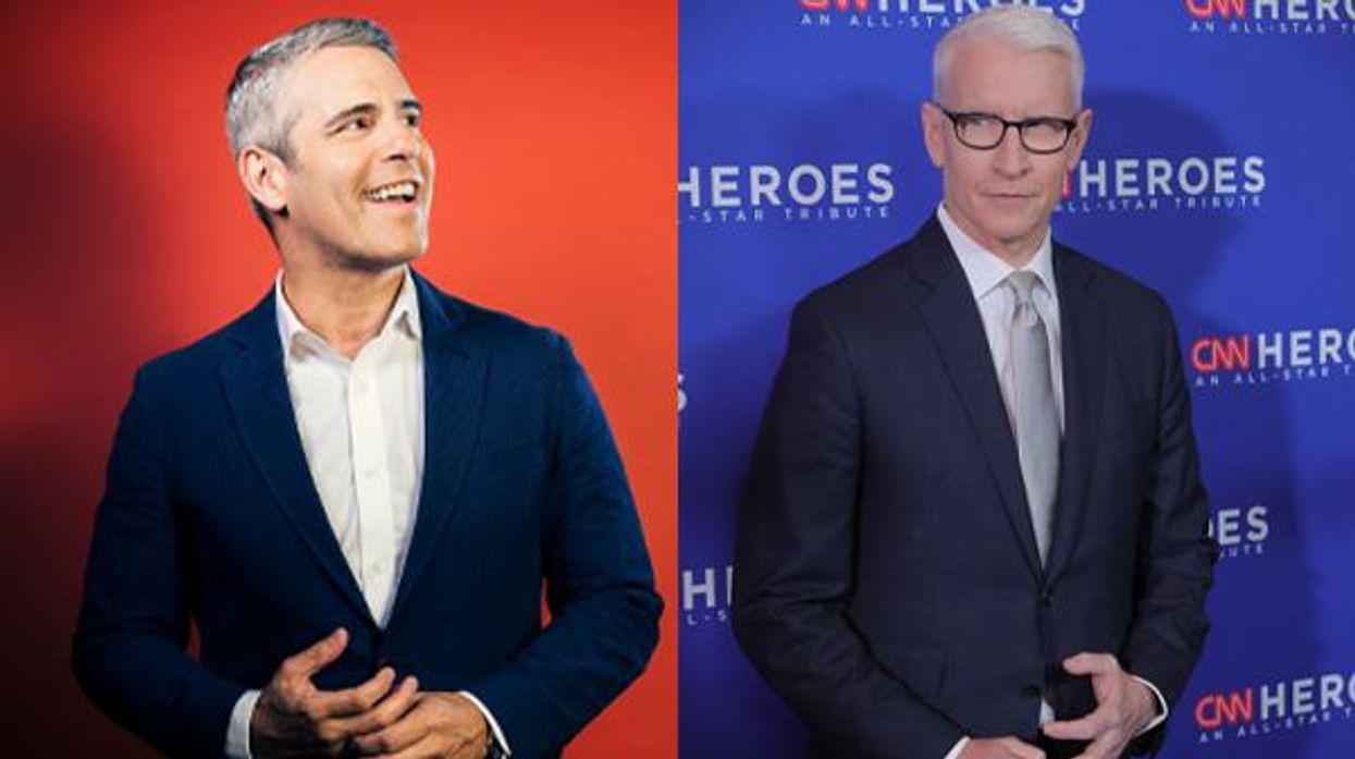 Andy Cohen and Anderson Cooper