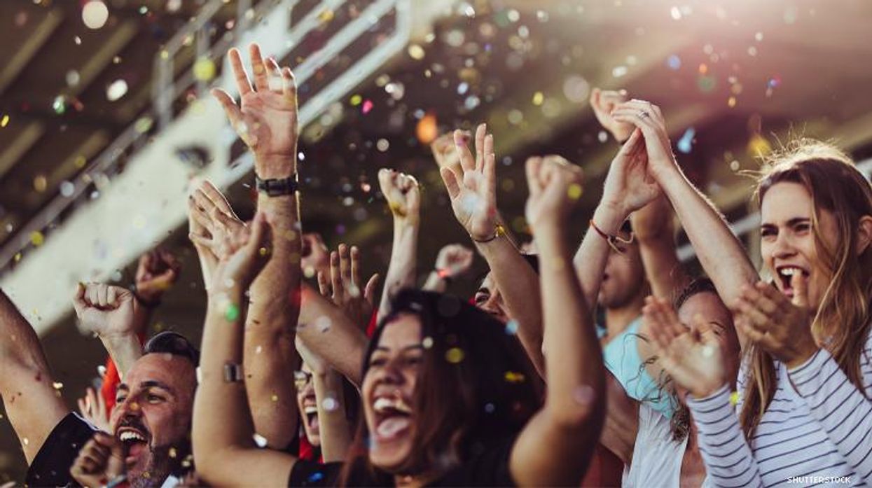 Arena Erupting in Applause