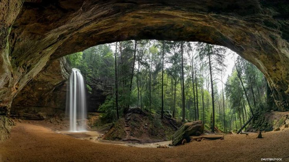 Ash Cave in Hocking Hills State Park
