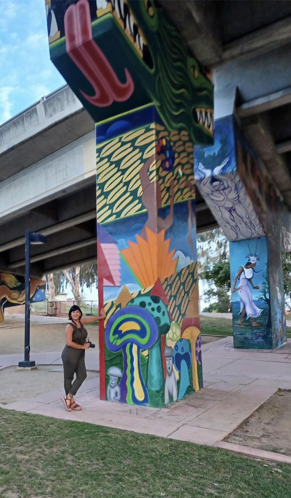 Author Desiree Guerrero San Diego Barrio Logan's Chicano Park