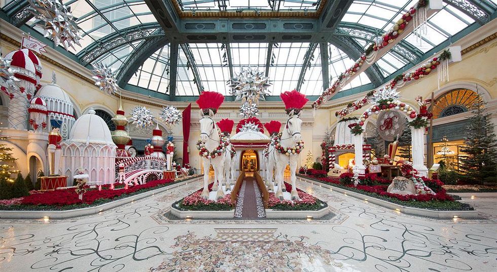 Bellagio Resort & Casino's Conservatory and Botanical Gardens Holiday Display