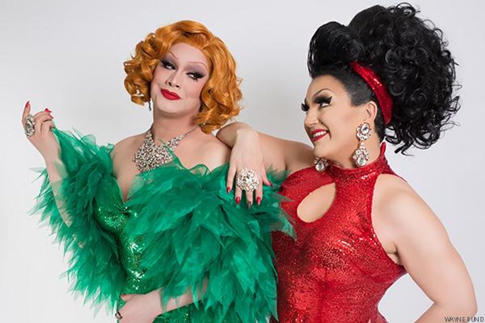 BenDeLaCreme and Jinkx Monsoon Get Ready for the Holidays