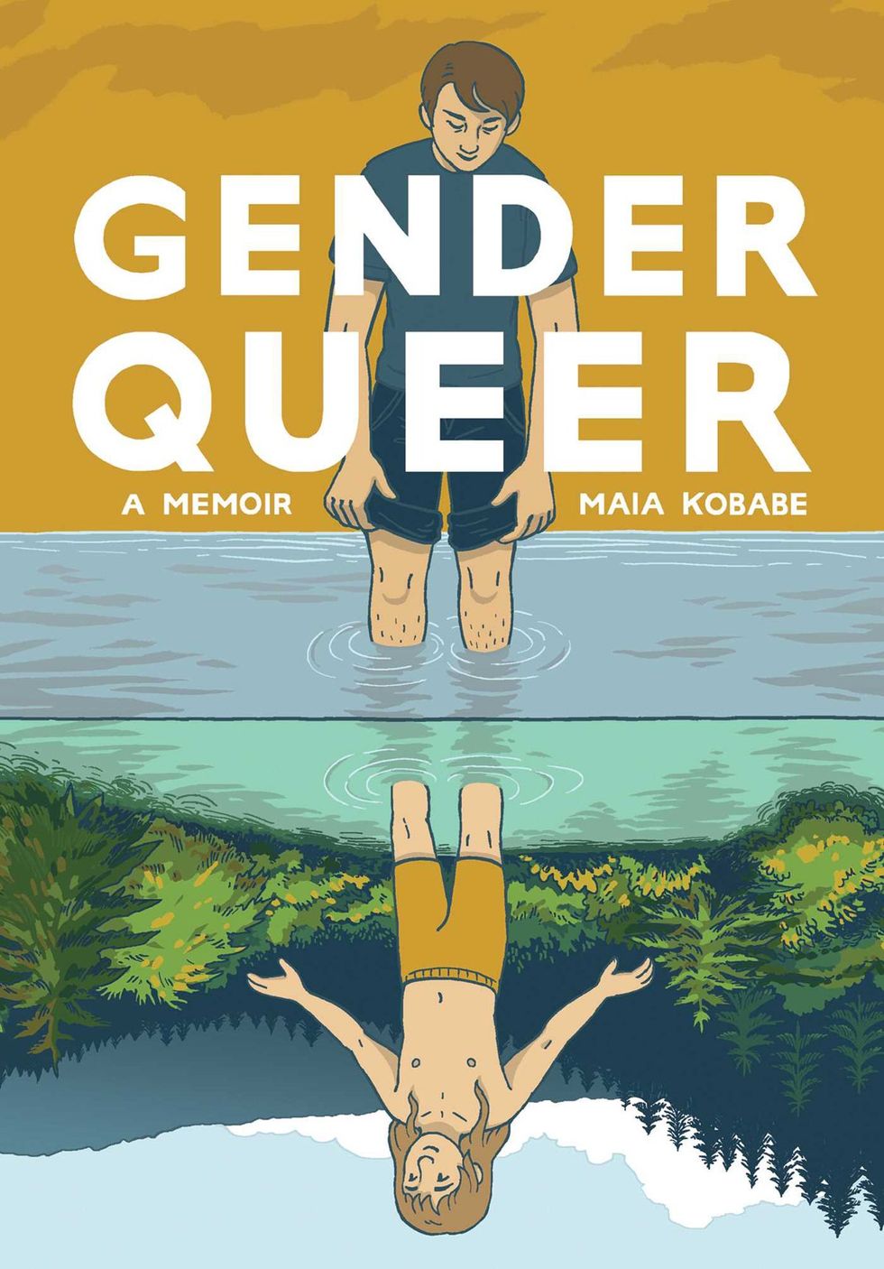 Book Cover Gender Queer A Memoir by Maia Kobabe