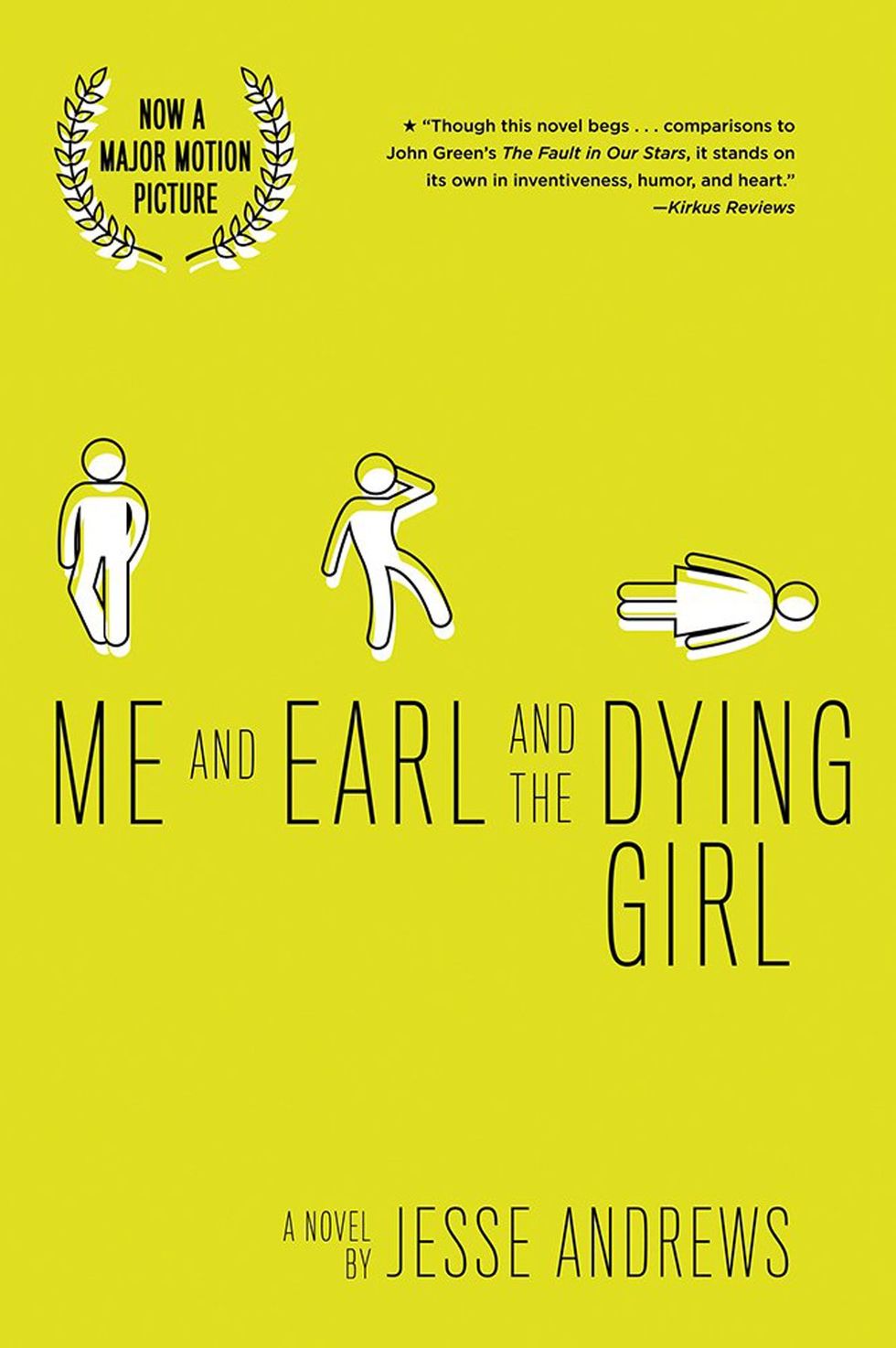 book cover Me and Earl and the Dying Girl by Jesse Andrews
