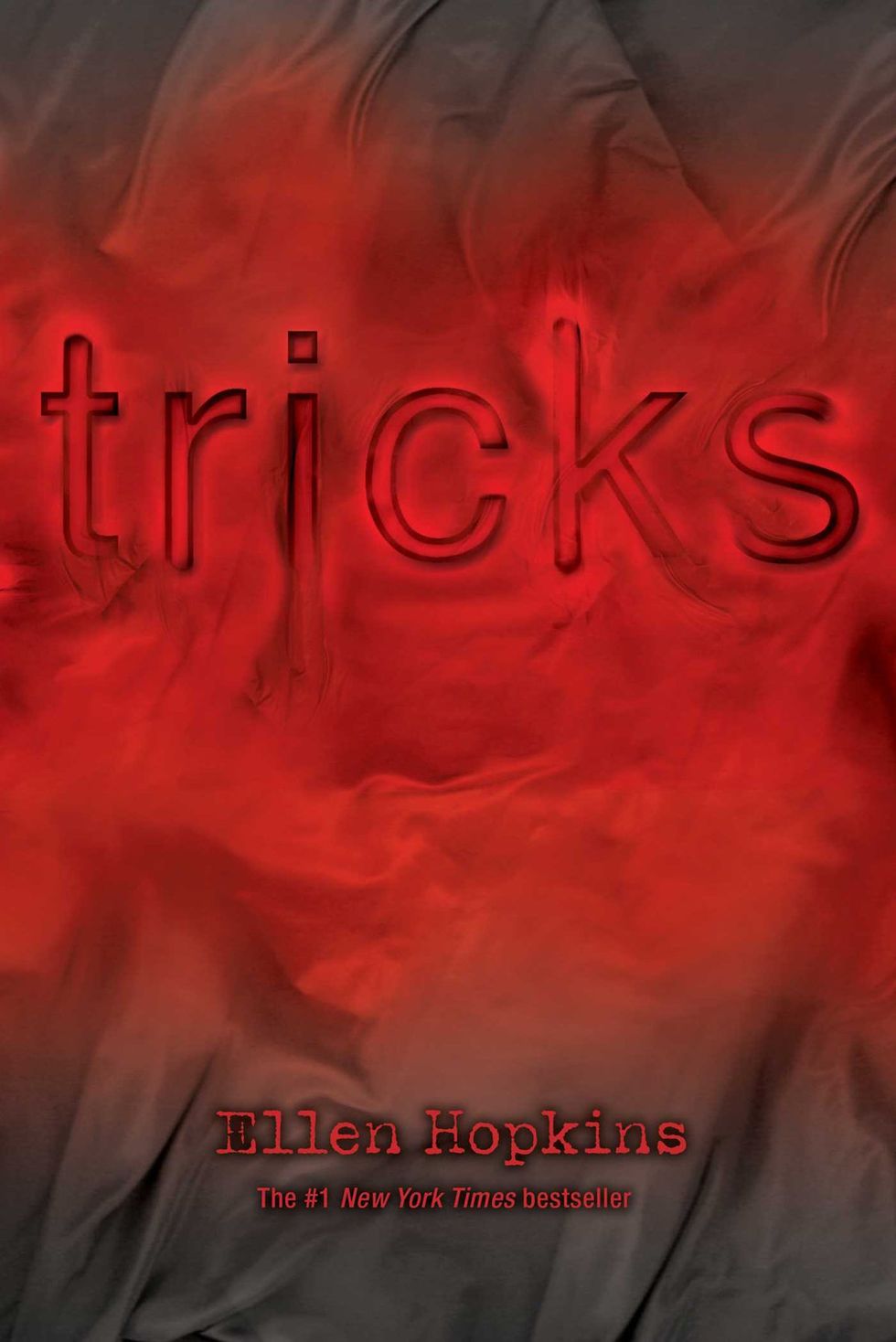 book cover Tricks by Ellen Hopkins