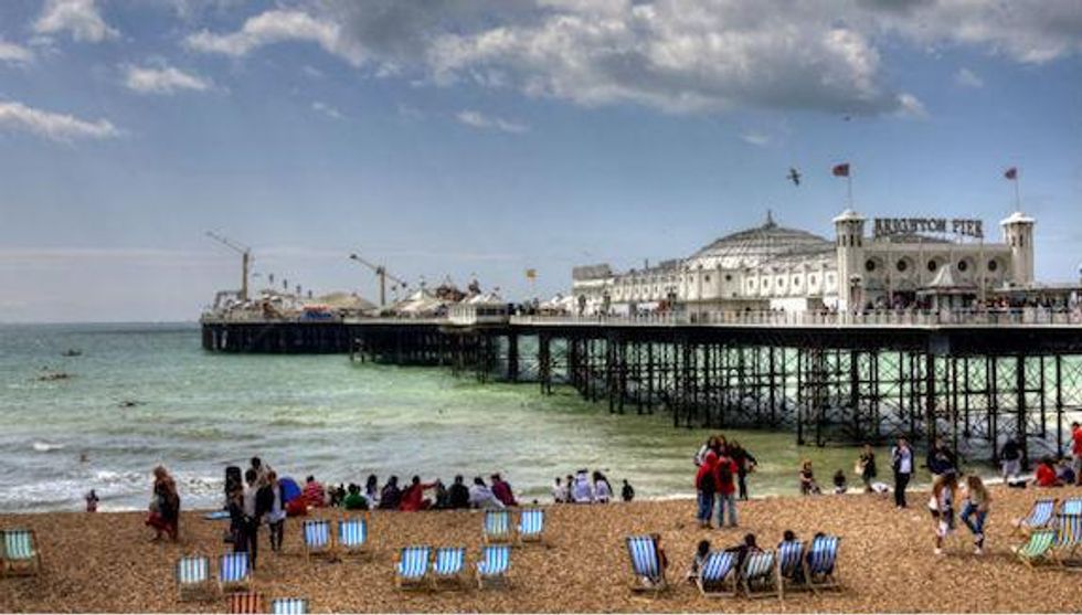 BRIGHTON BEACH, BRIGHTON, ENGLAND