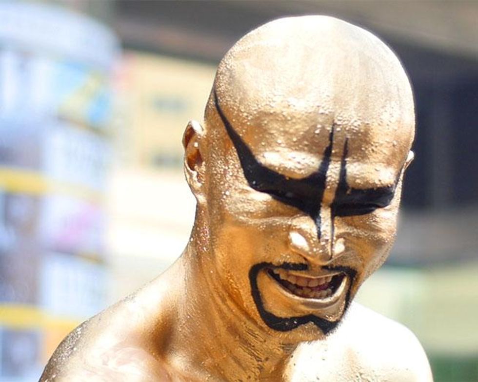 Butoh dancer Atushi Matsuda