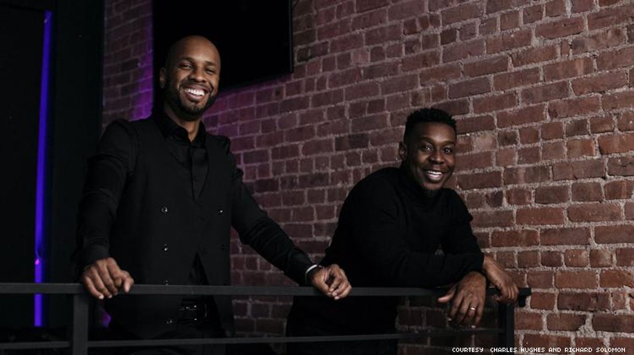 Chales Hughes and Richard Solomon of Lambda Lounge