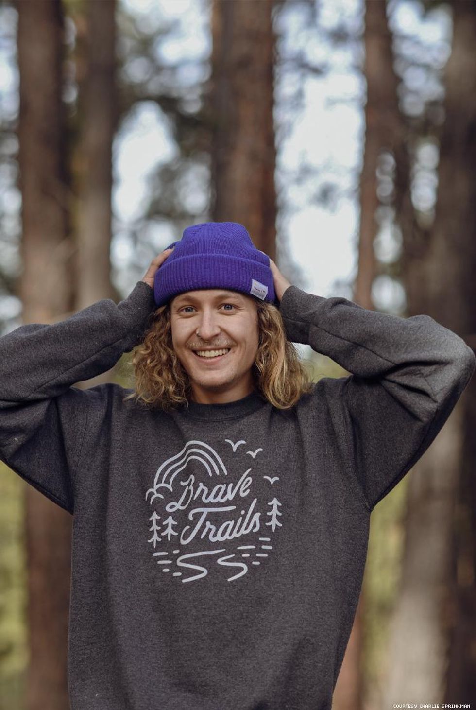 Charlie Sprinkman founder of Everywhere is Queer