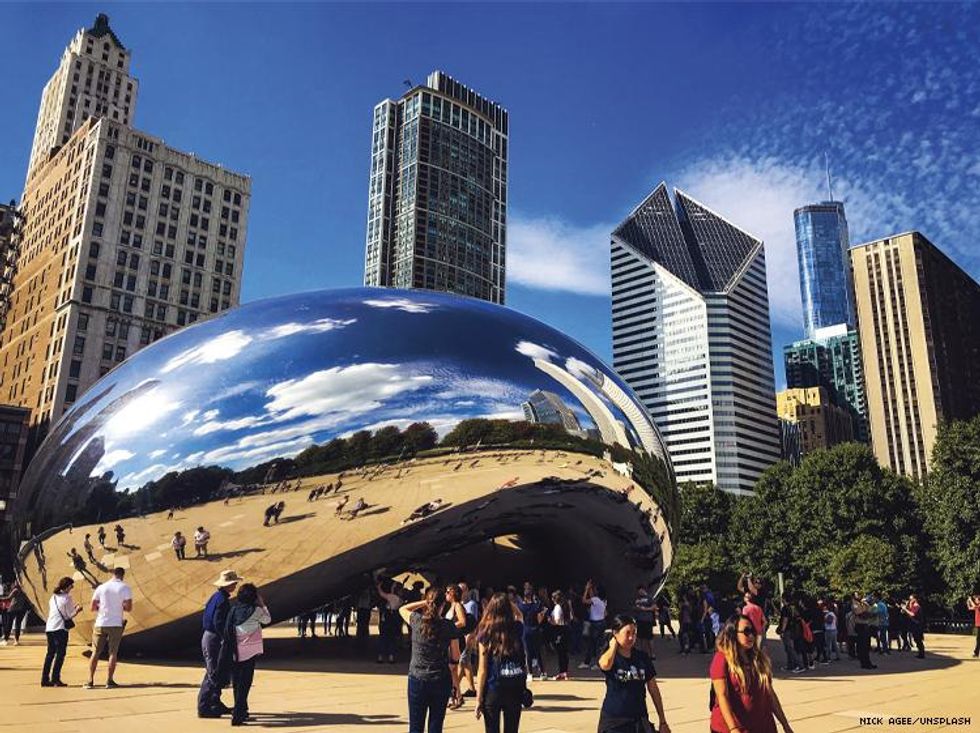 Chicago bean Cloud Gate
