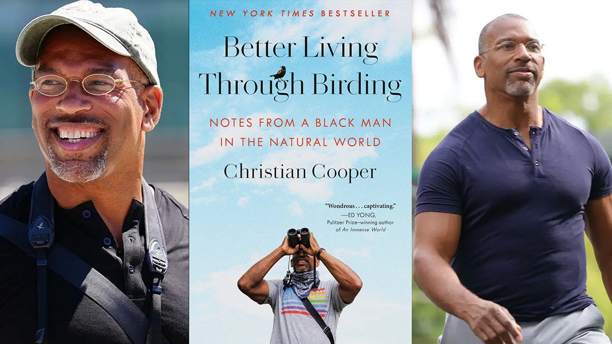 Christian Cooper shares his story in Better Living Through Birding, his 2023 memoir