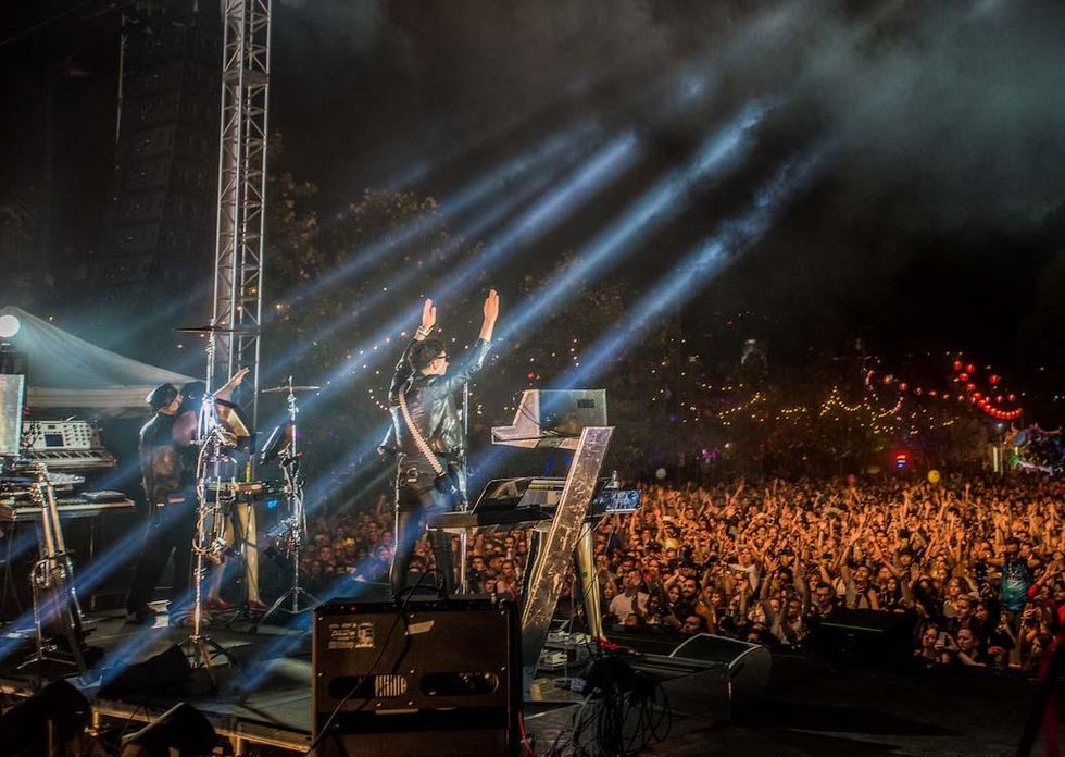 Chromeo performs at LA Pride