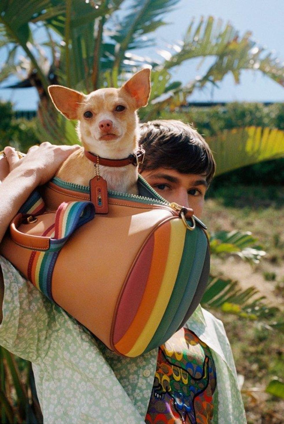 Coach Rainbow Duffle