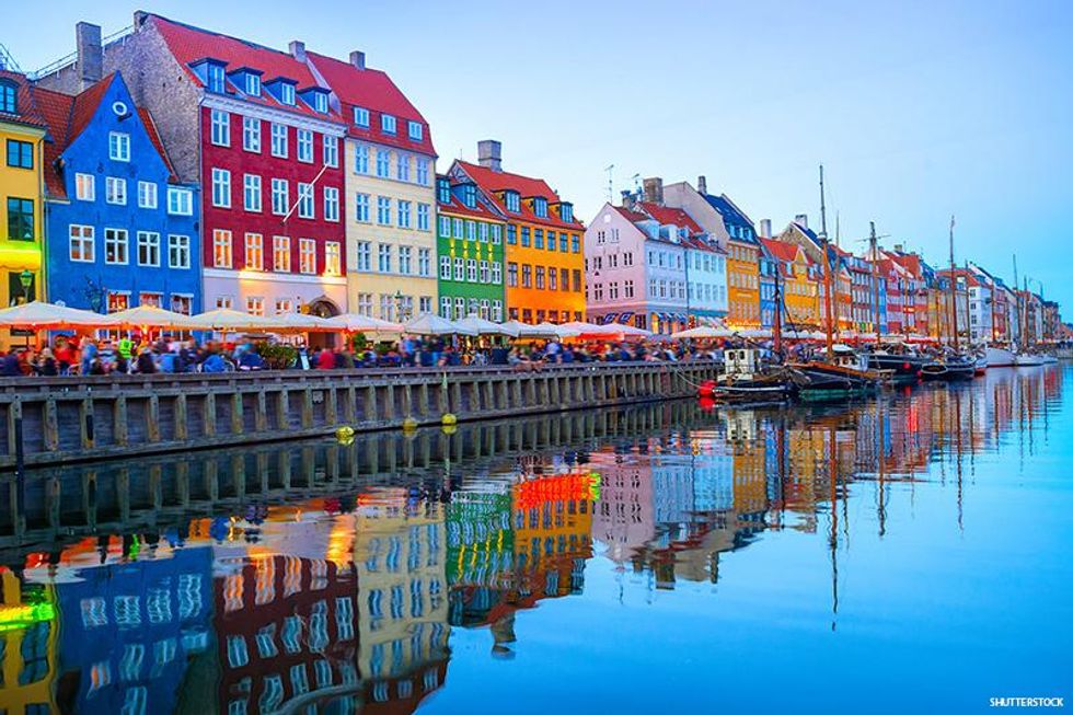 Denmark is one of the most friendly European countries for LGBTQ+ travelers