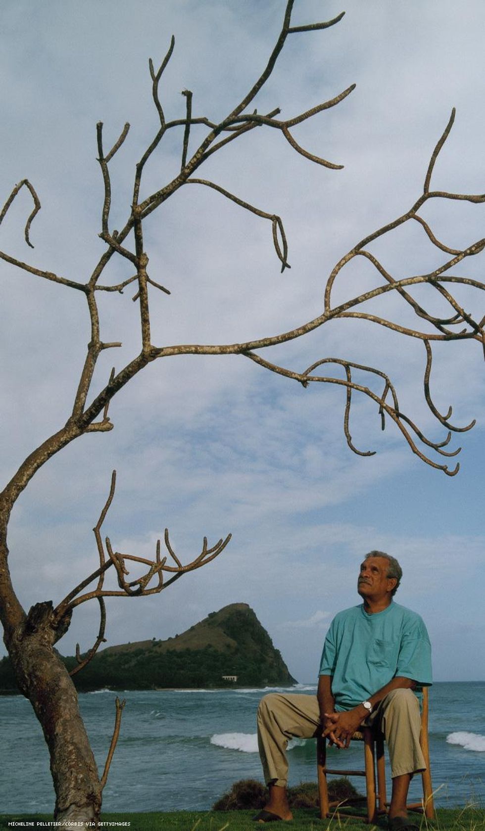 Derek Walcott in Saint Lucia