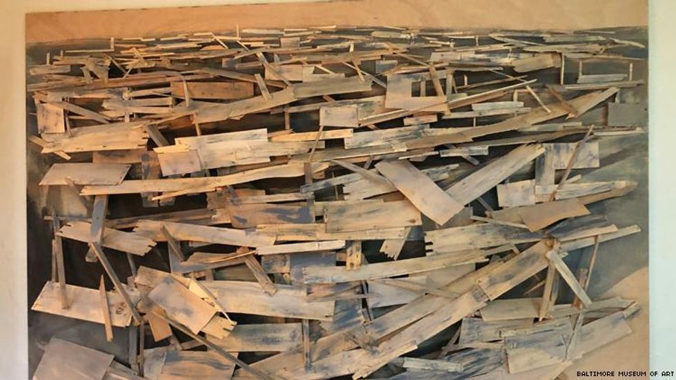 Destruction No. 8 by Tadashi Kawamate from John Waters's collection