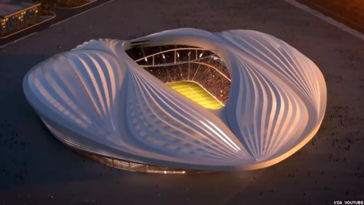 Did Qatar Erect a Giant Vagina for World Cup 2022?
