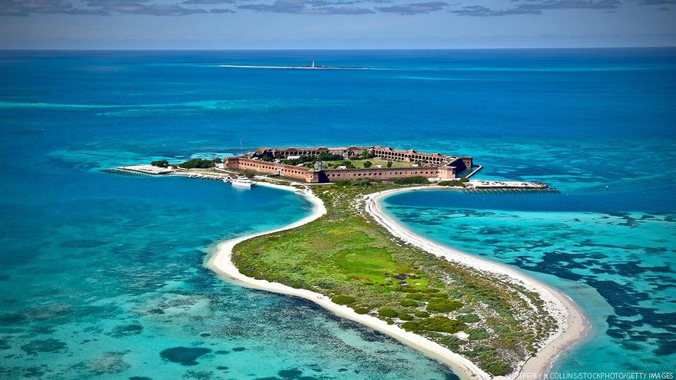 Dry Tortugas National Park in the Florida Keys