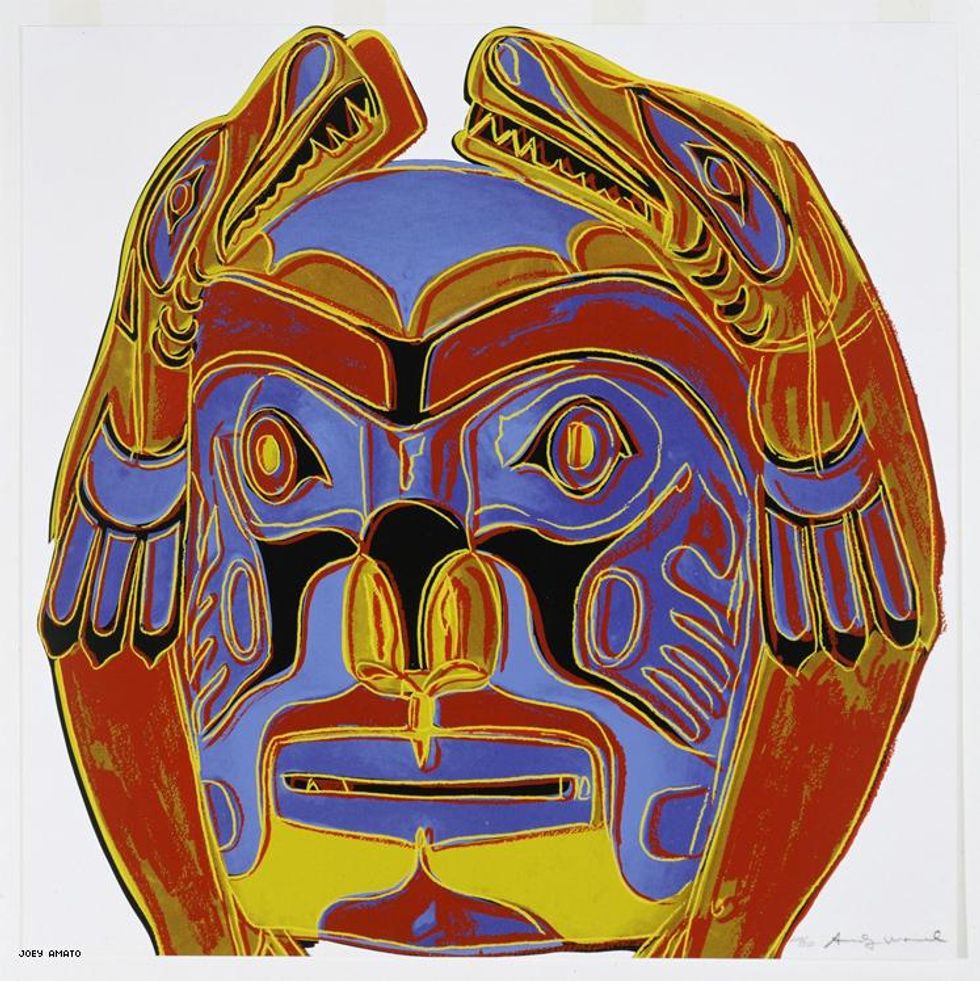 Eiteljorg Museum Warhol's West Northwest Coast Mask