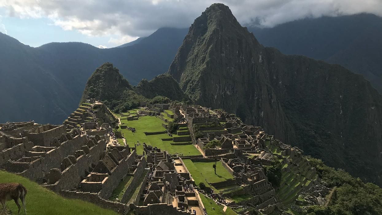 Entry to Machu Picchu Suspended -- Violent insurrectionists vandalized rails taking tourists to the mountain citadel.