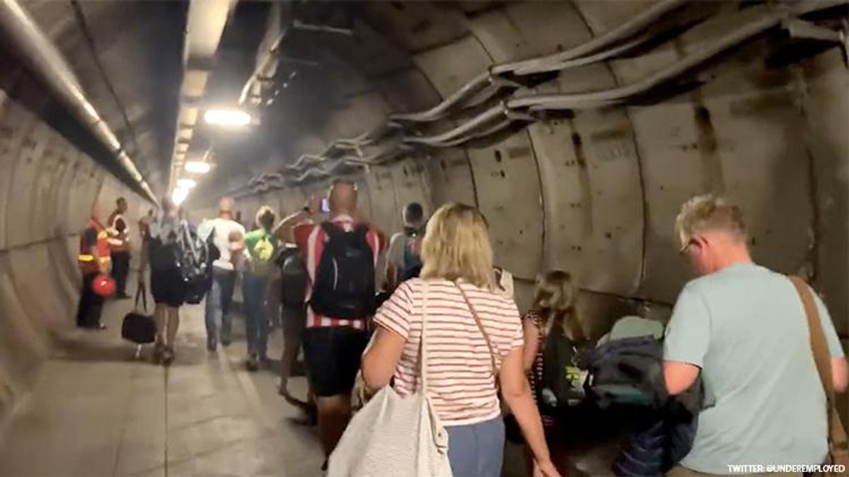 Eurotunnel Passengers Stranded Beneath English Channel
