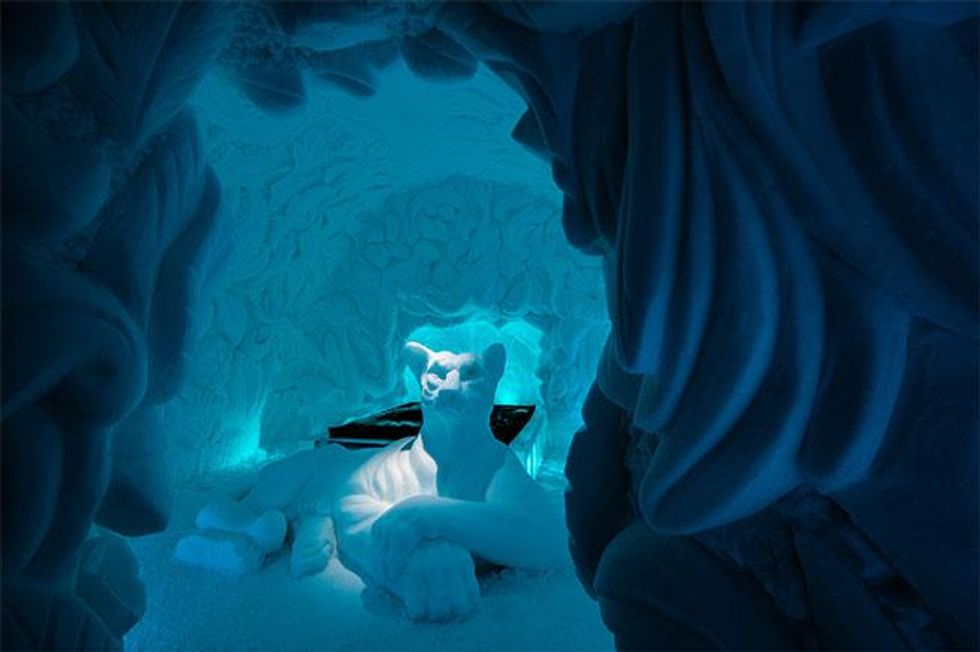 Feline Lair, Icehotel, Sweden