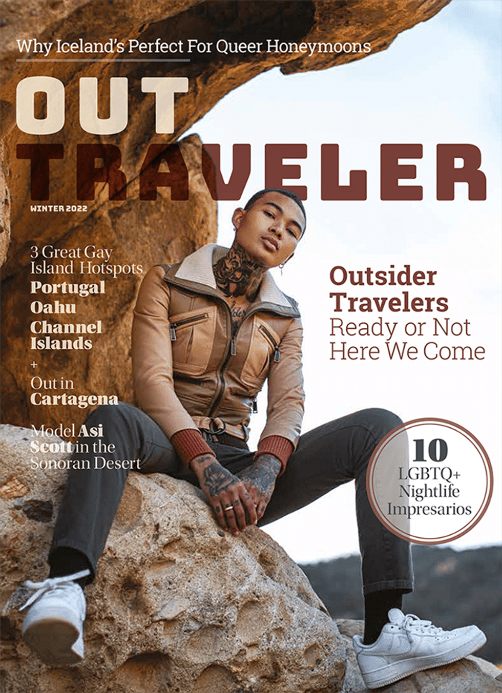 For model and adventurer, Asianna Scott, travel helps wash away the pains of travel