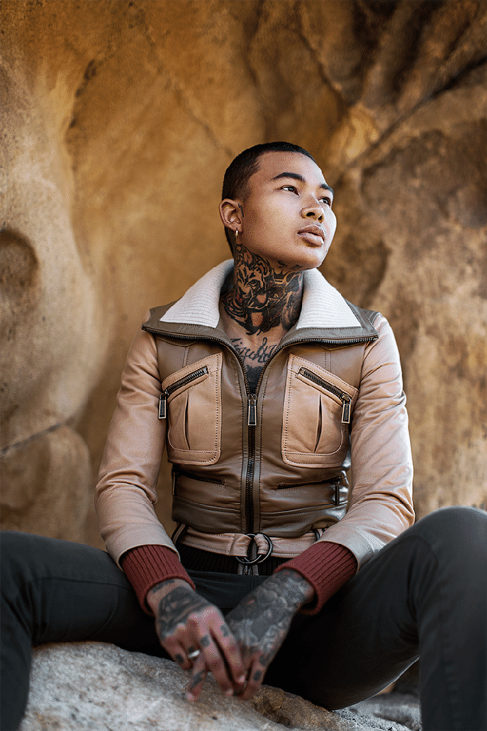 For model and adventurer, Asianna Scott, travel helps wash away the pains of travel