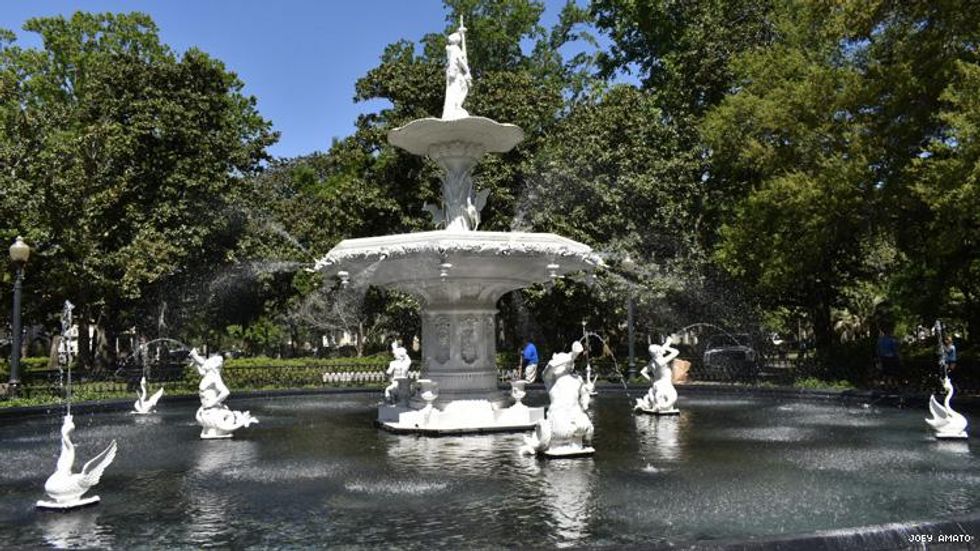 Forsyth Park in Savannah Georgia