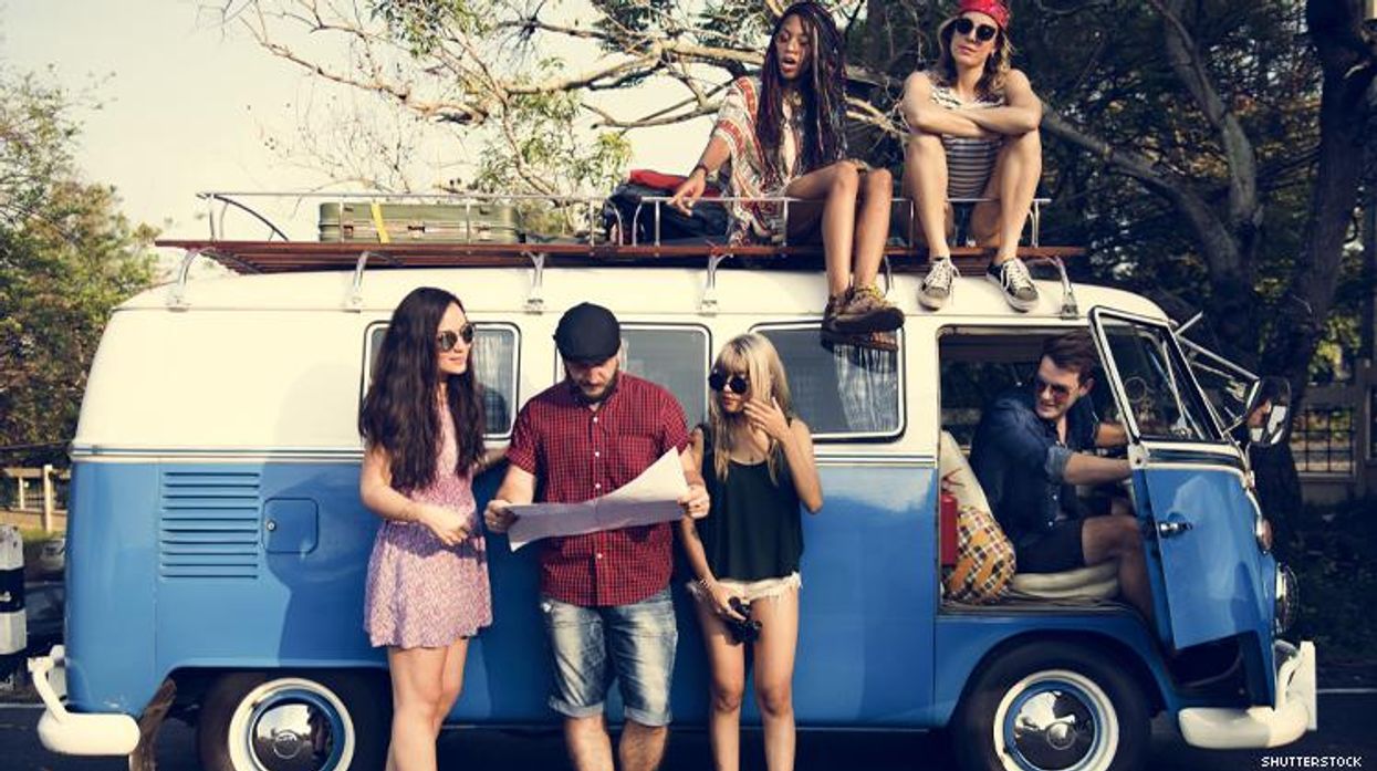 Friends with VW Van