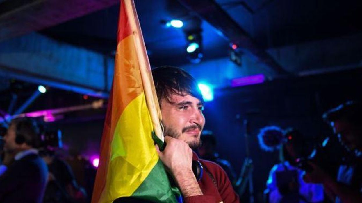 gay and lesbian pic of voting lgbt