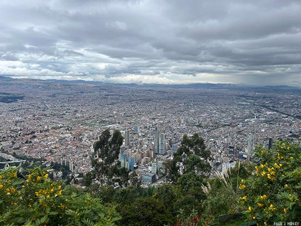 Getting an LGBTQ+ High From Dynamic Bogot\u00e1 -- the views from Monserrate