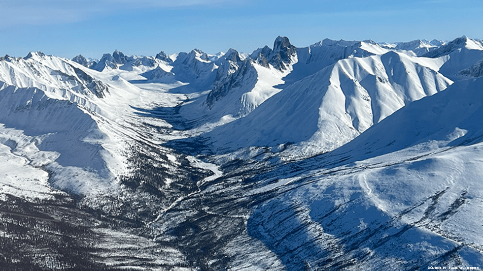 Go flightseeing in the Yukon